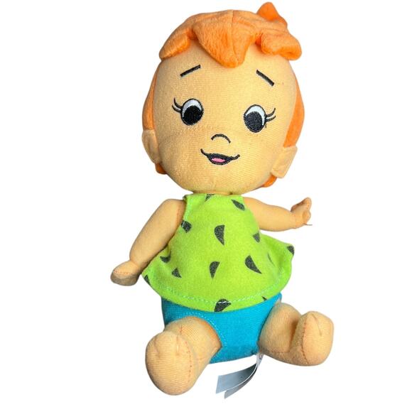 Pebbles 10in Plush The Flintstones Hanna Barbera Rare Toy Factory 2012 - Picture 12 of 12